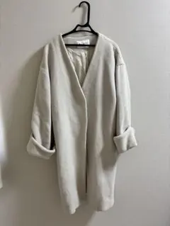 SPICK AND SPAN アイボリー ロングコート