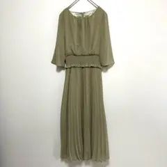 値下げ！ルクールブラン リネンライクオールインワン モカ 38未着用 