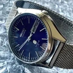 SEIKO TYPEII マットネイビー全植字ミニッツインデックス　1976年製のサムネイル