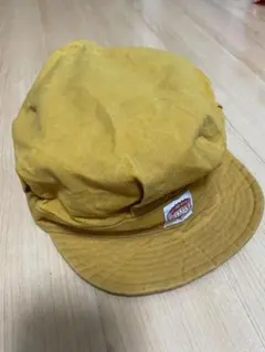 ROUND HOUSE ワークキャップ イエロー 57cm