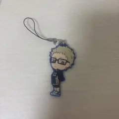 月島蛍 ストラップ ハイキュー