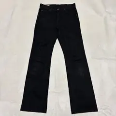 y010710 Lee デニムジーンズ　ブラック　無地　サイズ29