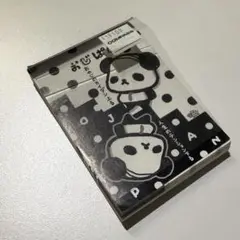 平成　レトロ　ファンシー　クラックス　モノトーンパンダ　メモ帳　おまとめ売り 平成 レトロ ファンシー クラックス モノトーンパンダ メモ帳 お