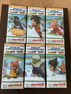 ドラゴンボールZ ワールドコレクタブルフィギュア 6体コンプリートセット