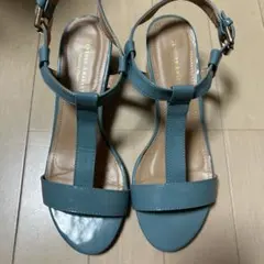 SENTORE AMARANTO 青 トングサンダル ヒール付きのサムネイル