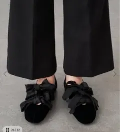 美品♡Le Talon ドット柄シースルーバレエシューズ 22.5cm - メルカリ