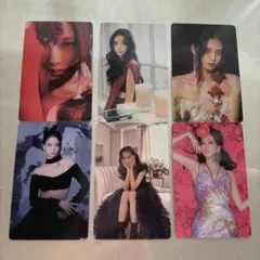 BLACKPINK トレカ ジス　6枚セット　タレントカード