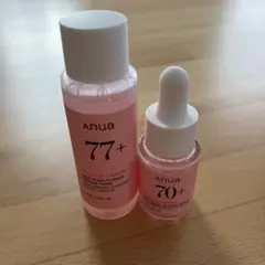 アヌア 桃77ナイアシンエッセンストナー 桃70ナイアシンセラム