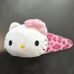 サンリオ ハローキティ ヒョウ柄 どでかパッチン ヘアピン 新品未使用