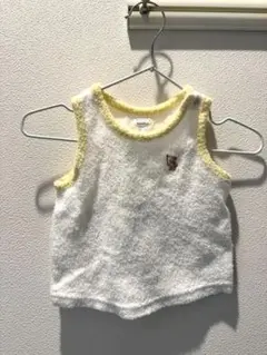 【familiar美品】タオル地タンクトップ