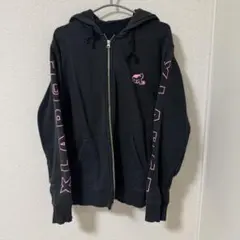 XLARGE ブラック ジップアップパーカー　Mサイズ