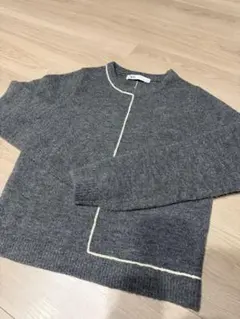 ZARA グレー ニット