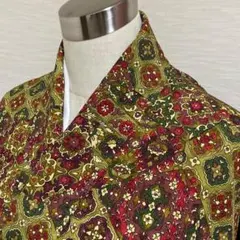 KA1077 洗える着物 小紋 身丈161cm ポリエステル 化繊