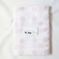 TioTio PREMIUM 生地幅×１M　ピンク　ダブルガーゼ　はぎれ　抗菌