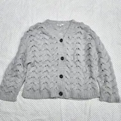 【49AV.junko shimada】パールアンサンブル 2点セット グレー 49AV.junko shimada】パールアンサンブル 2点セット グレー