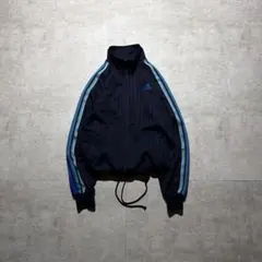 00s adidas track jacket cropped 3 stripe