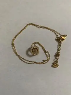 Swarovski Sparkling Dance ネックレス ローズゴールド