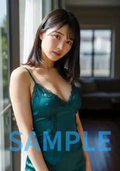 L1270　AI美女 A4ポスター コスプレ　水着　グラビア ランジェリー