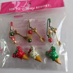 Tokyo Disney Resort ストラップ 3点セット