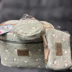 Pochacco バニティポーチ 3点セット 新品未使用 値下げしました❗️