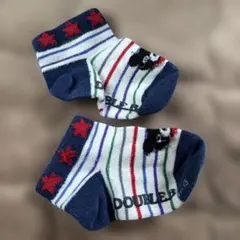 ミキハウス DOUBLE.B ダブルビー ベビー靴下 2足セット