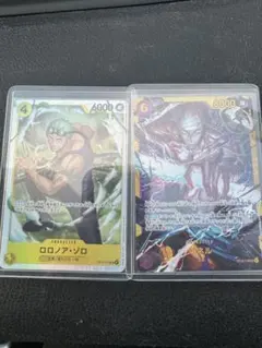 ワンピース 神の島の冒険　エネル　ゾロ SEC SRカードセット