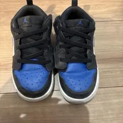 Jordan キッズ スニーカー 青/黒