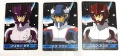 【説明要確認】ガンダムSEED DESTINYトレカ パイロット3枚セット
