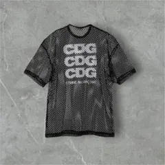 CDG OVERSIZED MESH T-SHIRT ブラック Sのサムネイル