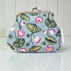 HOUSE OF LOTUS ハウスオブロータス がま口ポーチ 花柄