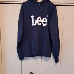 お値下げLee ネイビー フード付きパーカーのサムネイル