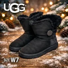 UGG ブラック ムートンブーツ