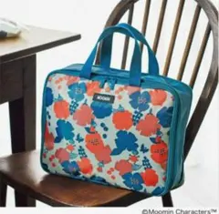 MOOMIN　衣類がスリムに収納！リトルミイのファスナー圧縮ポーチ