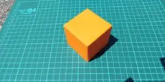 折り紙 で作った 正六面体 ４０個
