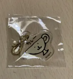 ナガノキャラクターズ おかおがついたおちびな食べものアクリルチャーム