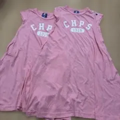 Champion 半袖 Tシャツ 2枚セット ピンク 100cm 110㎝のサムネイル