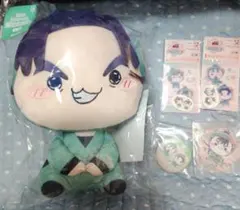 忍たま乱太郎 忍たま もちぴこ ぬいぐるみ カード 缶バッジ アクスタ 5点