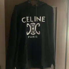 CELINE トリオンフ パーカー ブラック