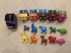 学研　トーマス10までつなげて　知育玩具