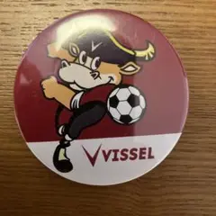 VISSSEL サッカーキャラクター バッジ