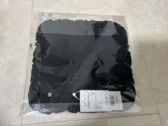 プレゼントに！TO BE CHICタオルハンカチ フリル　ブラック　レディース