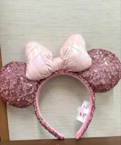 ディズニー　ピンク ミニー　耳 カチューシャ　パルパルーザ　2024