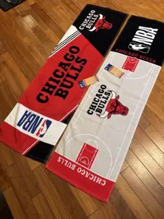 ☆新品未使用☆NBAタオルシカゴ・ブルズ タオル 2枚セット　カワムラユウキ
