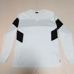 DIESEL ディーゼル　ビッグシルエット デザインカットソー ロンT　白黒