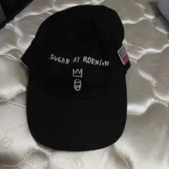 Sugar Ray Robinson キャップ 黒