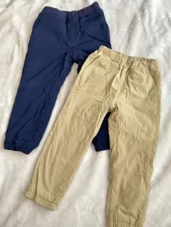 ユニクロ　暖パン　あったかパンツ　２本セット　裏フリース
