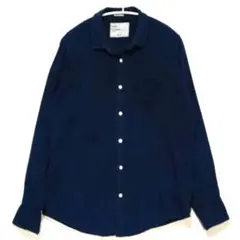 【ナノ・ユニバース】トップス/ブラウス/シャツ/長袖/ネイビー/メンズ/男女可