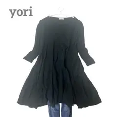 yori　コットンティアードフレアカットソー 新作5/8発売】ご自宅でお洗濯可能/UVカット/ストレッチ/接触冷感【SONO