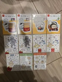 マクドナルド ちいかわ シールセット