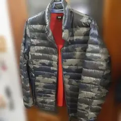 ハイパーサンデーナイト　ユニクロカモフラ迷彩 ダウンジャケットS